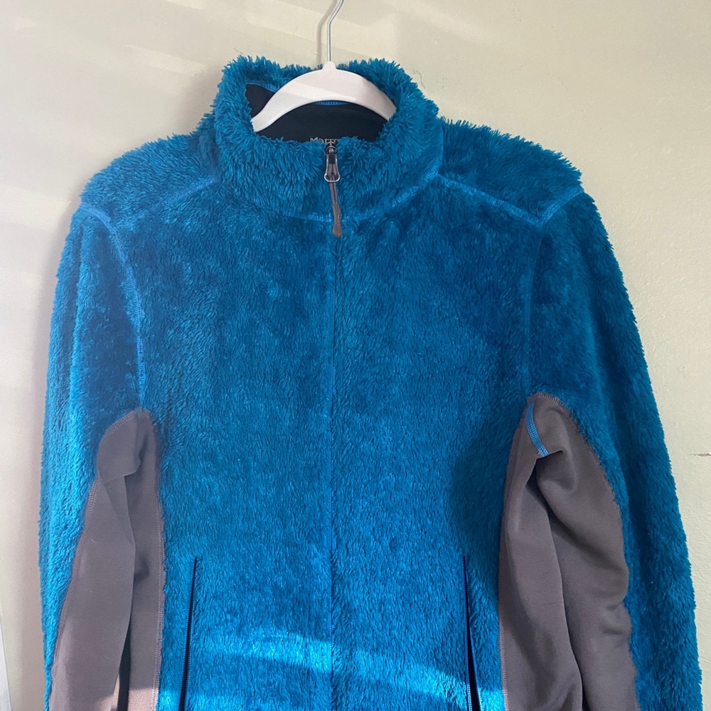 Marmot fleece jacket, full zip. Ladies Medium